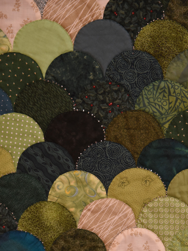 Angelika Gstir, Muschelquilt, Detail