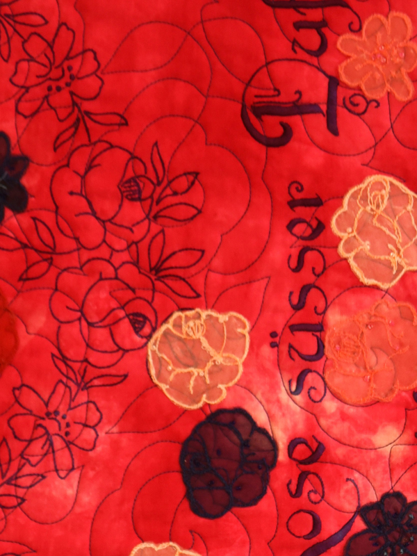 Elisabeth Sonnweber, Der Rose süßer Duft, Detail2