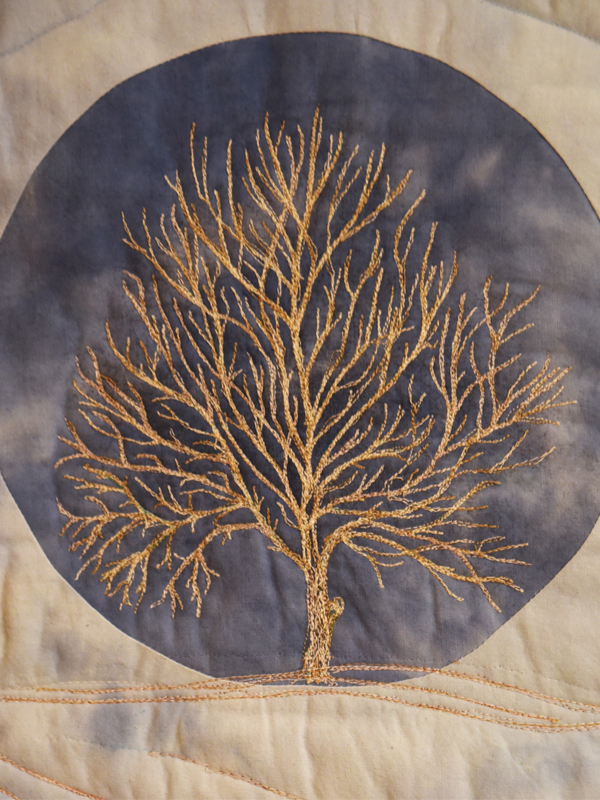 Ursula Marihart, Im Winter, Birke und Co, Detail1