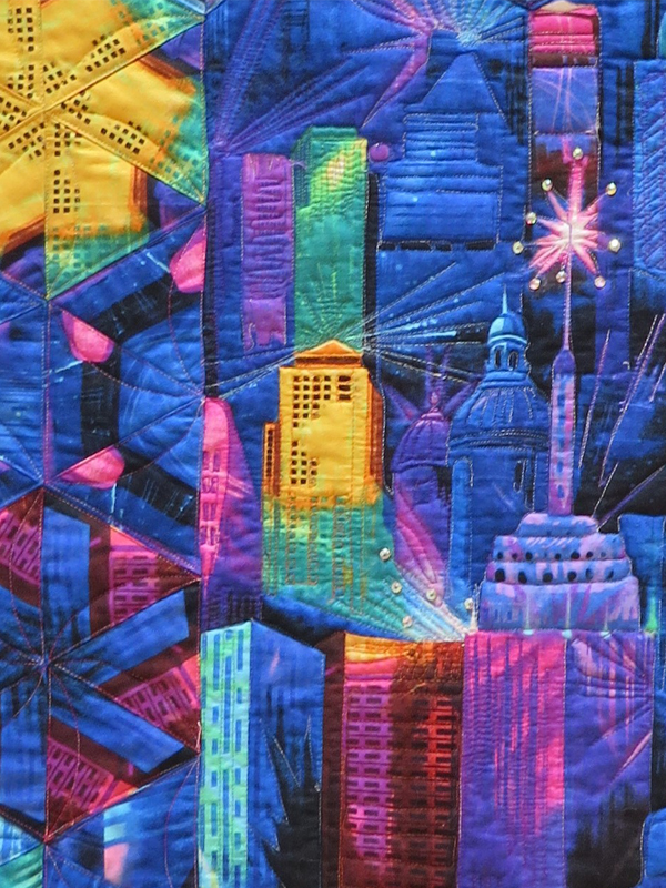 Helga Wagner, Farbenrausch – Kaleidoskop, Detail