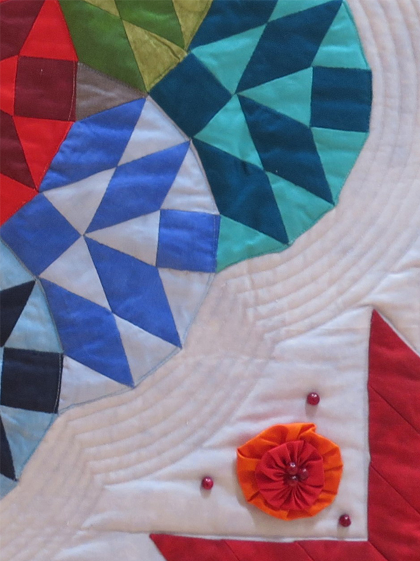 Helga Wagner, Kunterbuntes Räderwerk, Detail