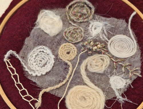 Zwei Kursrückblicke: Freies Sticken