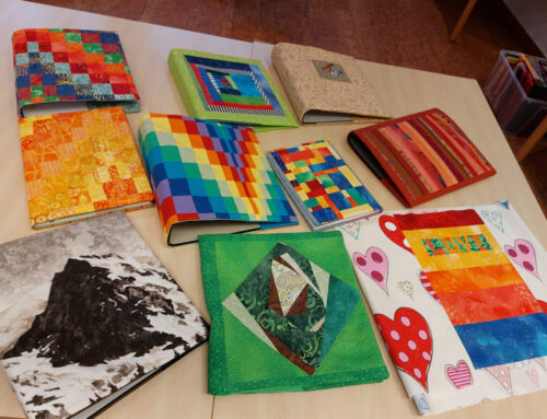 Kursrückblick: Buchhüllen, Innsbruck